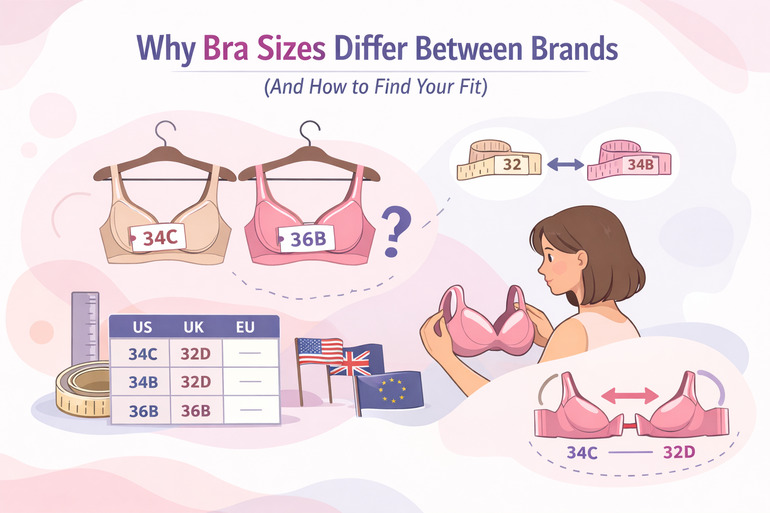 Why Bra Sizes Differ Between Brands