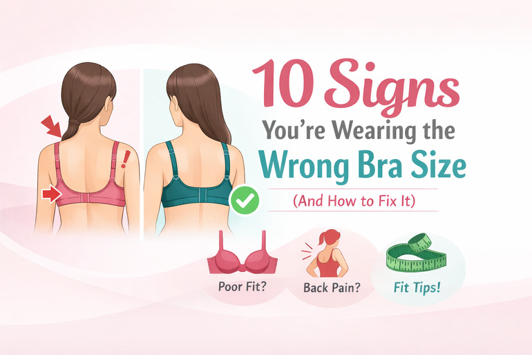 Signs You’re Wearing the Wrong Bra Size
